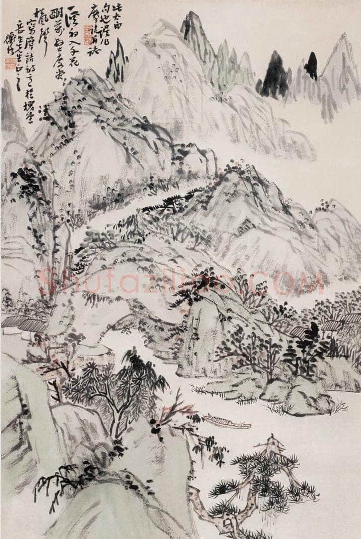 不详 陈师曾 太白诗意 书画作品