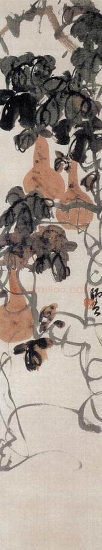 不详 陈师曾 花卉四条屏 书画作品