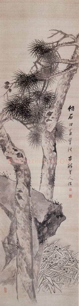 1892年 朱偁 花卉屏 书画作品