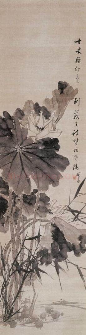 1892年 朱偁 花卉屏 书画作品