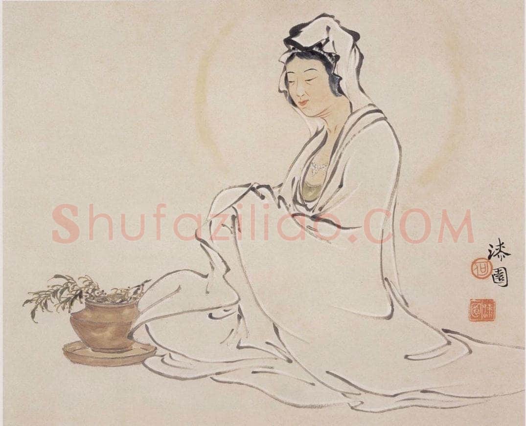  何漆园 《杂画册》 书画作品