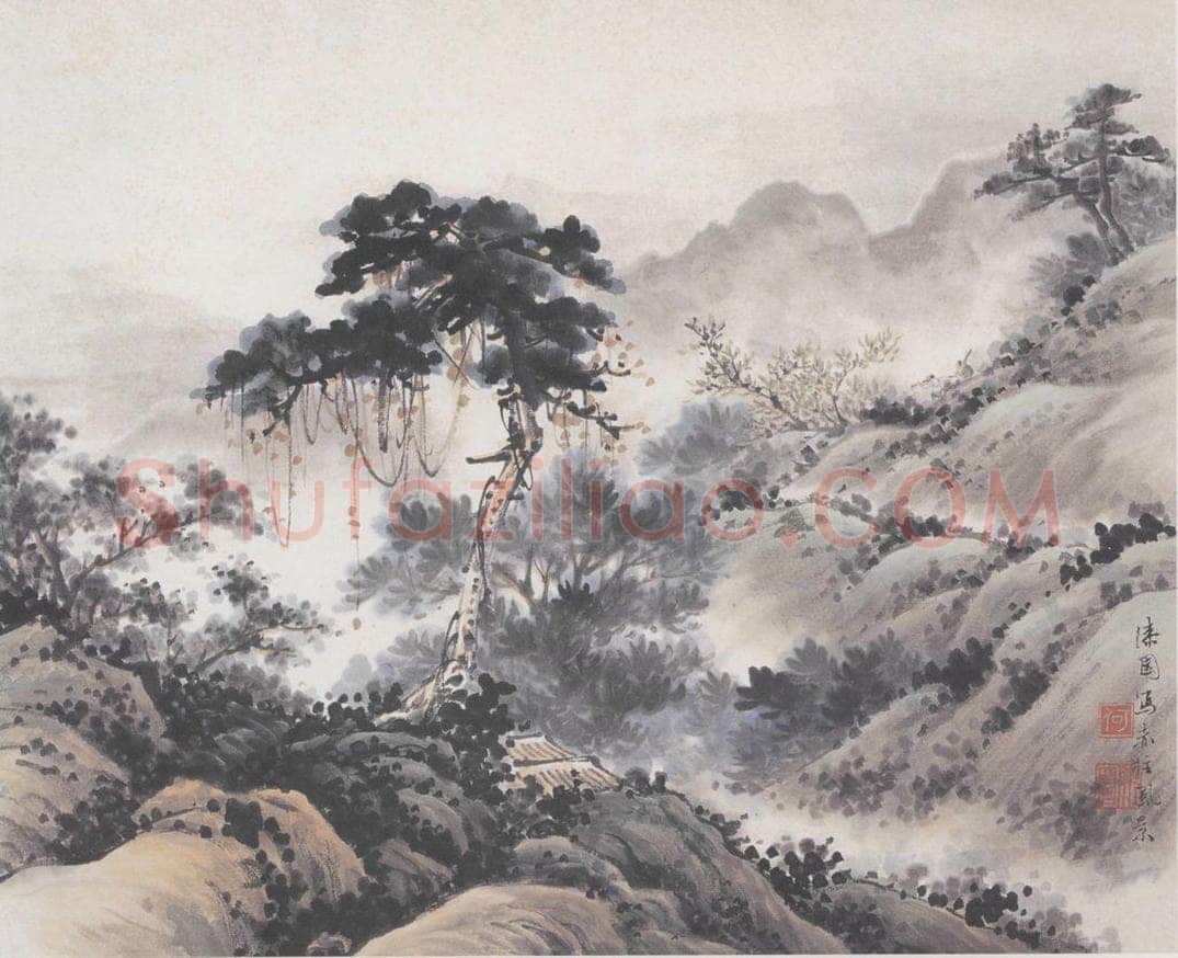  何漆园 《杂画册》 书画作品