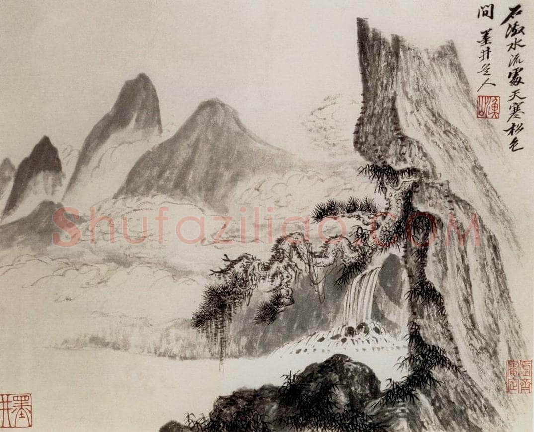 清 吴历 山水册 书画作品