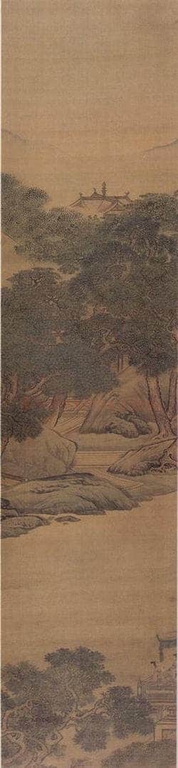 清 袁耀 拟九成宫意 书画作品