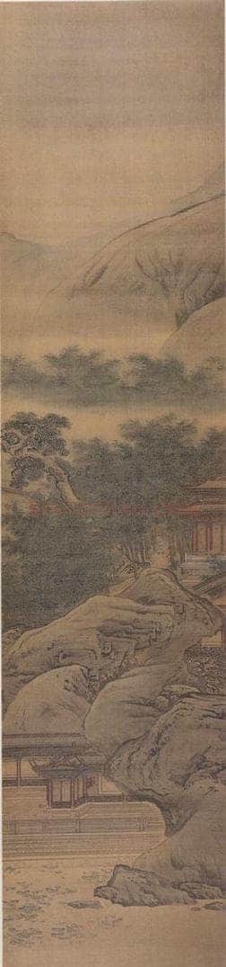清 袁耀 拟九成宫意 书画作品