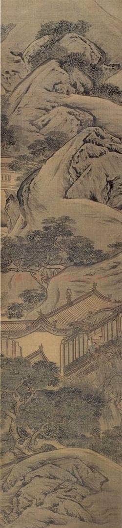 清 袁耀 拟九成宫意 书画作品