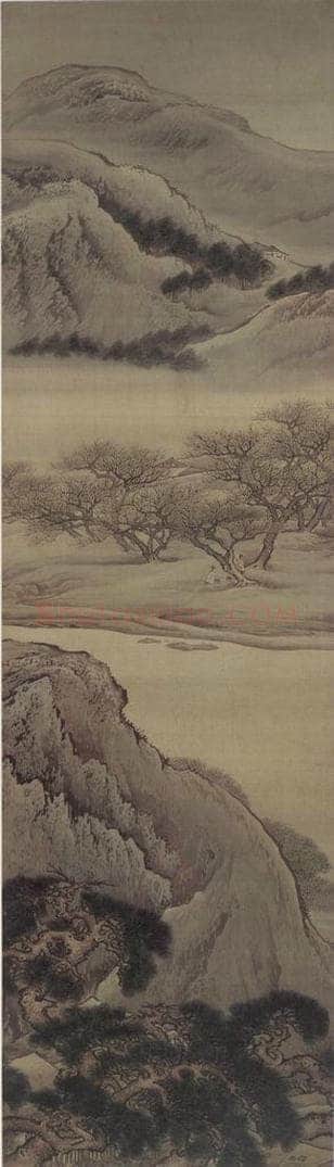清 袁耀 桃源图屏 书画作品