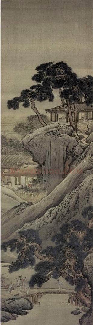 清 袁耀 桃源图屏 书画作品