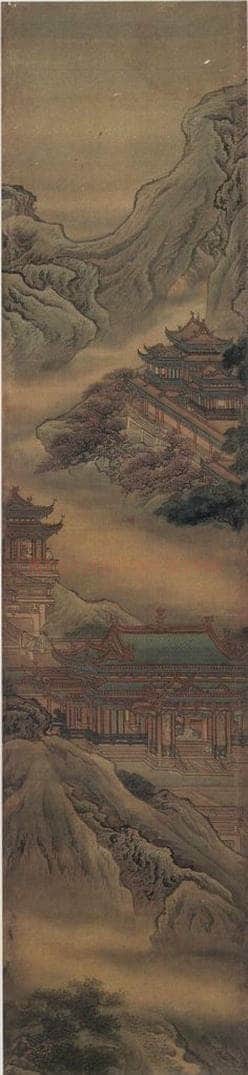 清 袁耀 蓬莱仙境图 书画作品