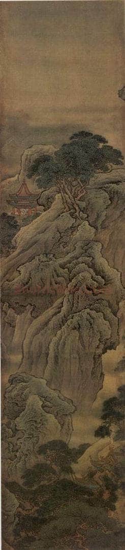 清 袁耀 蓬莱仙境图 书画作品