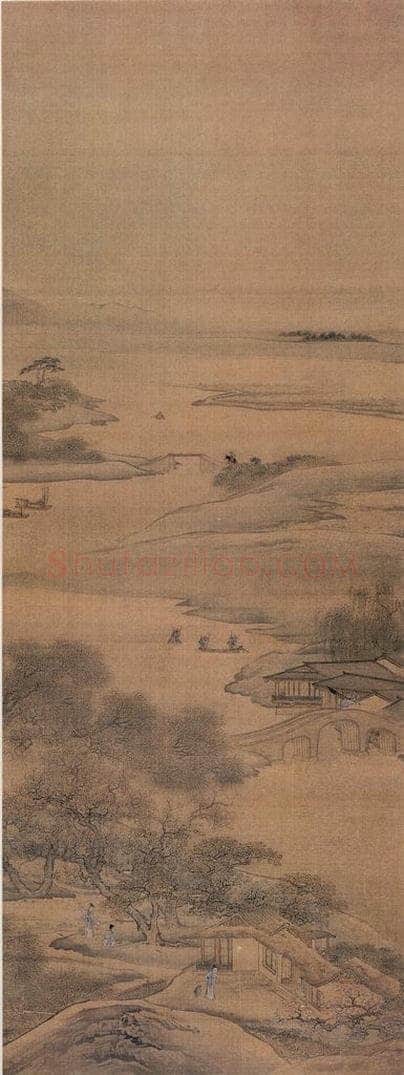 清 袁耀 山水通景屏 书画作品