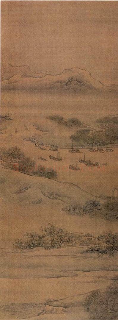 清 袁耀 山水通景屏 书画作品