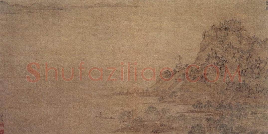 明 姚俊 《江左名胜图册》 书画作品