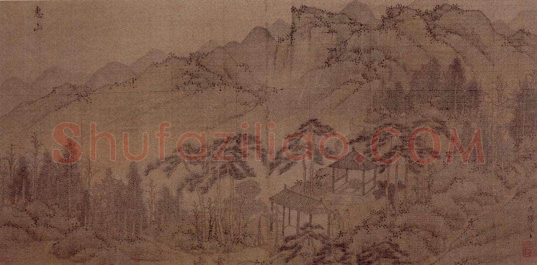明 张元士 《江左名胜图册》 书画作品