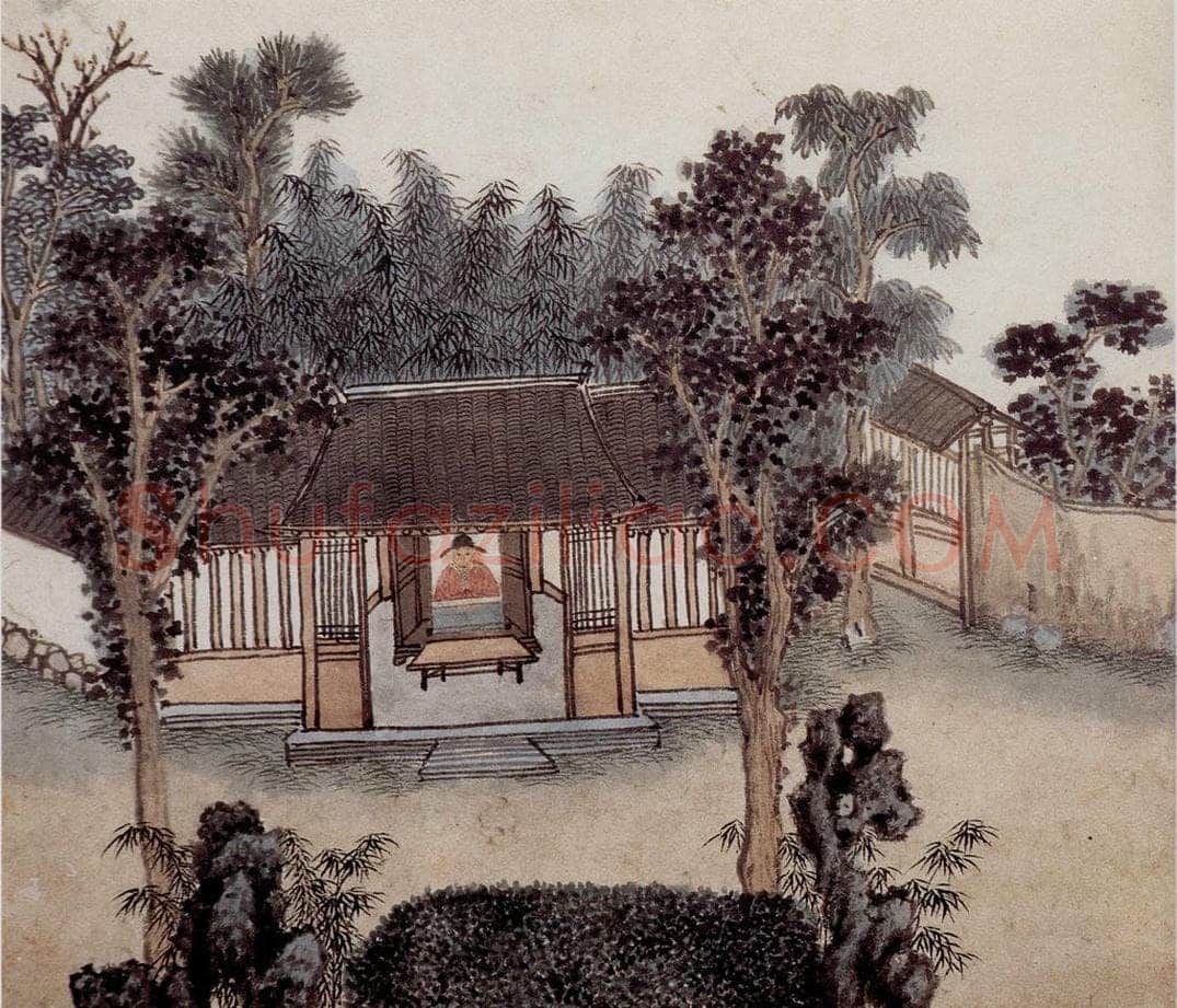 明 沈周 《东庄图册》 书画作品