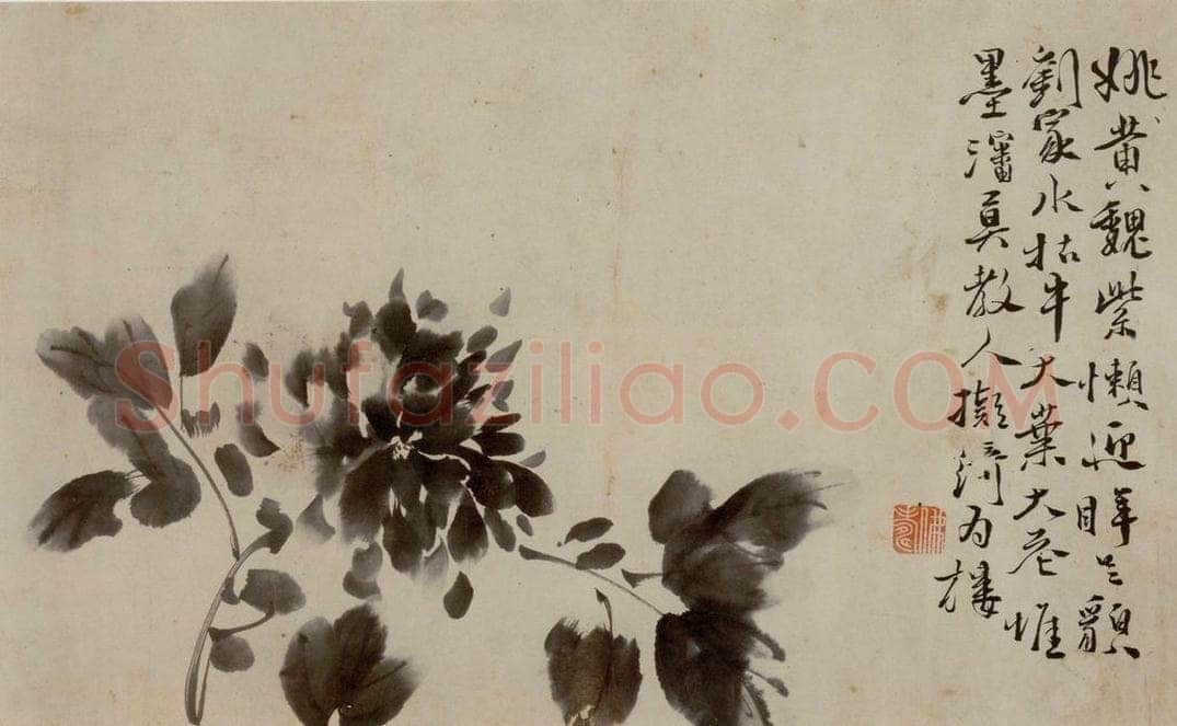 徐渭 《杂花卷》 书画作品