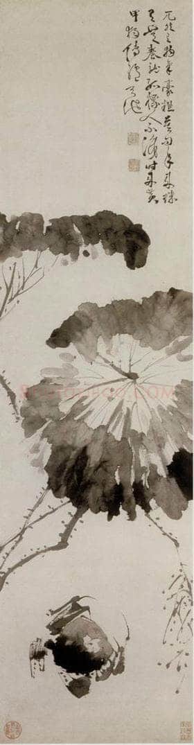  徐渭 《黄甲图》 书画作品