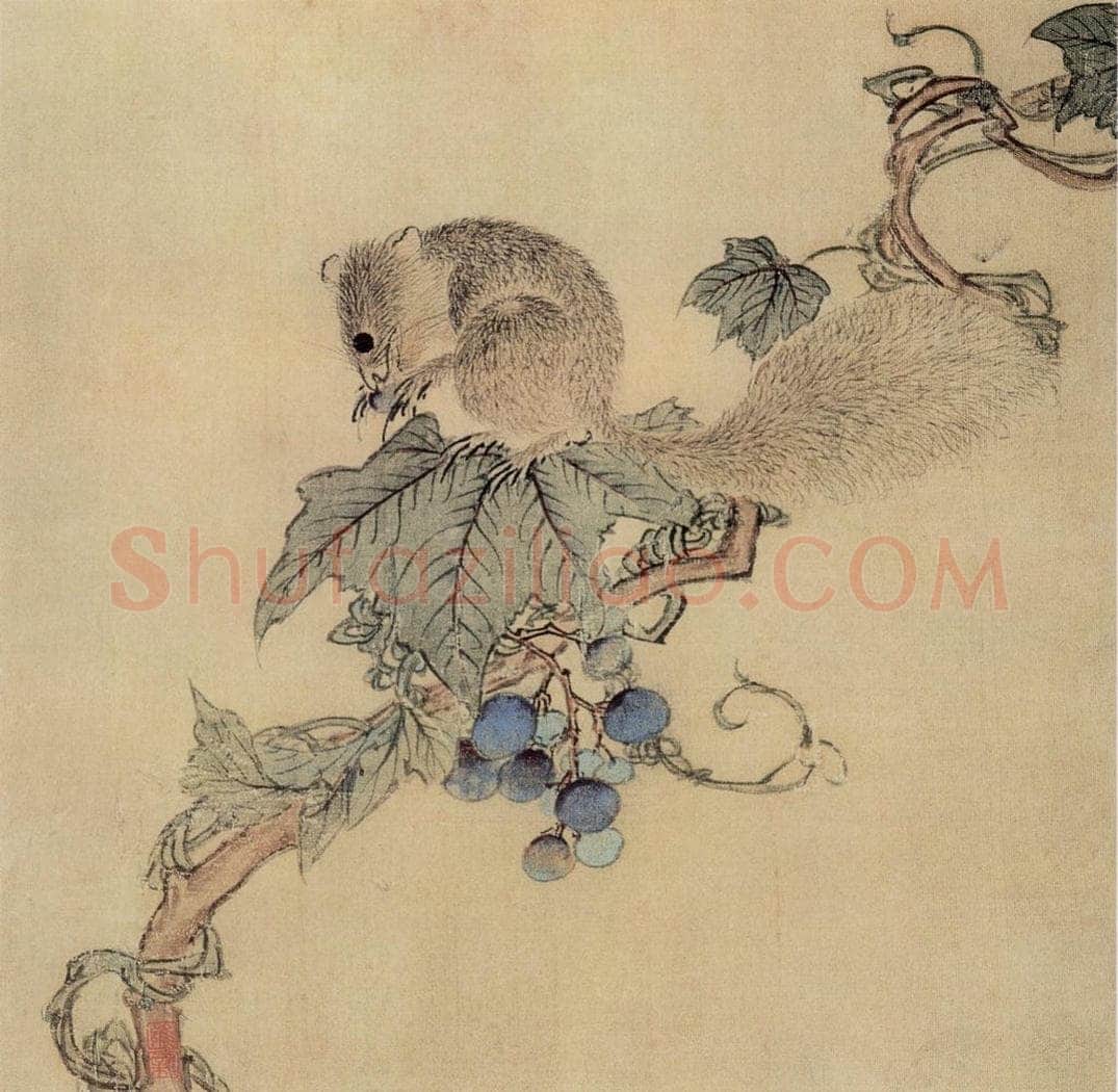明 王维新 《花鸟图册》 书画作品