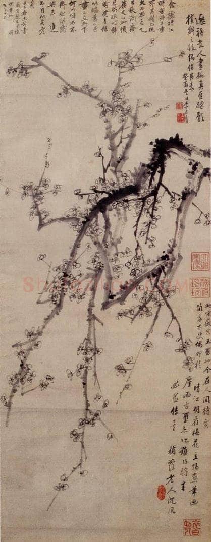 1753年 李方膺 《墨梅》 书画作品