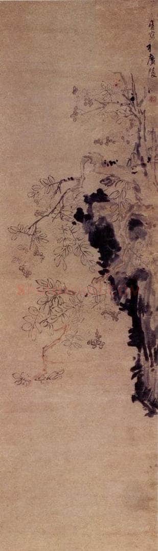 清 李方膺 《花卉屏》 书画作品