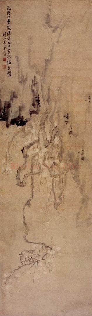 1748 李方膺 《花卉屏》 书画作品