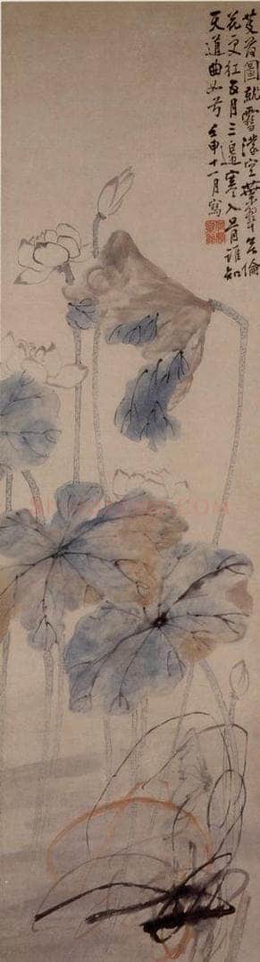 1752年 李方膺 《花卉屏》 书画作品