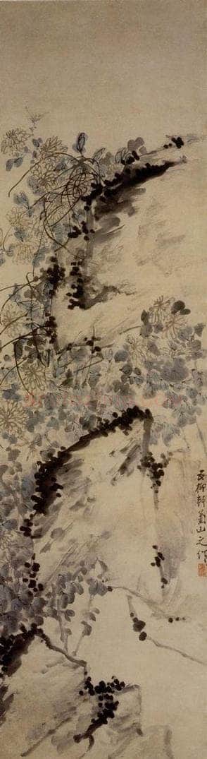1752年 李方膺 《花卉屏》 书画作品
