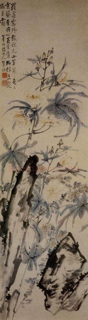 1752年 李方膺 《花卉屏》 书画作品