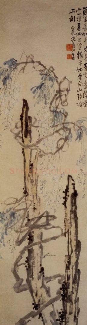 1752年 李方膺 《花卉屏》 书画作品
