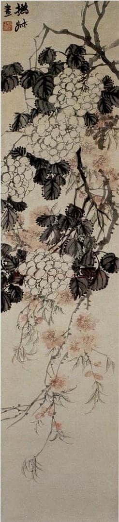 清 赵之谦 《花卉屏》 书画作品