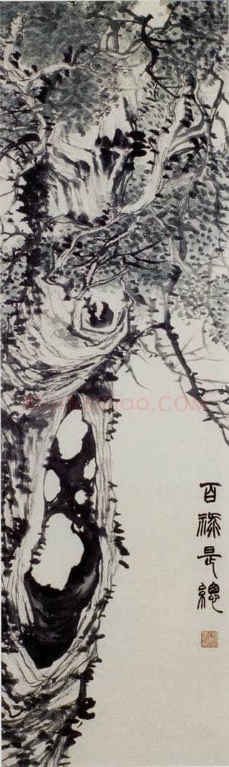清 赵之谦 《花卉屏》 书画作品