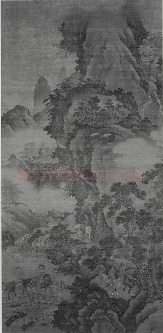 南宋 刘松年 《征聘图》 书画作品