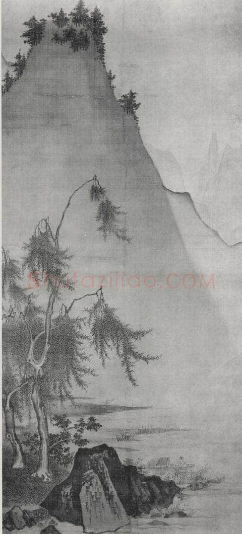 南宋 夏圭 《归棹图》 书画作品
