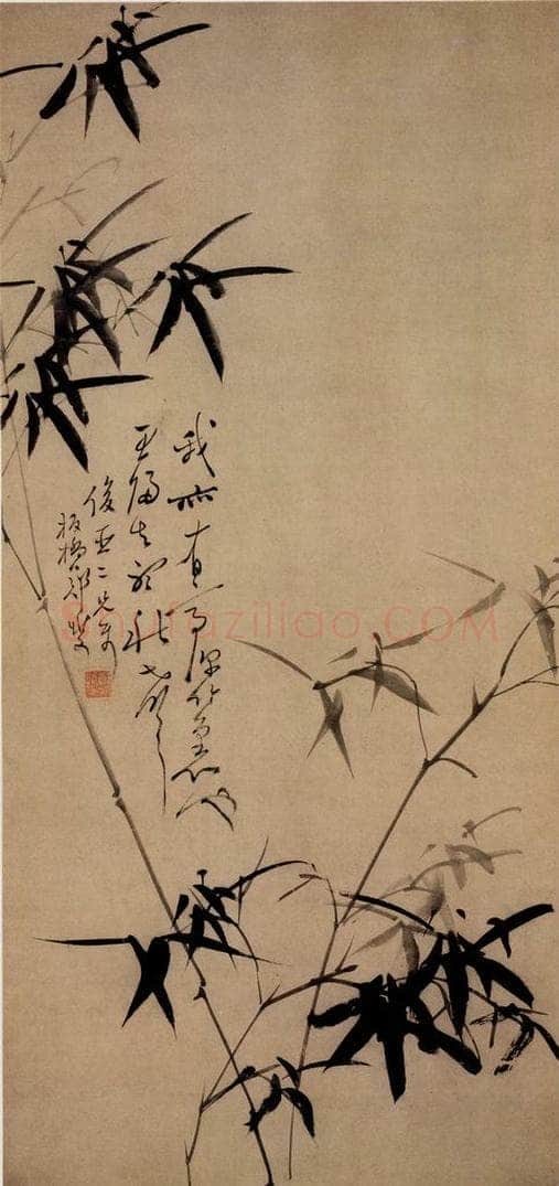  郑燮 竹 书画作品