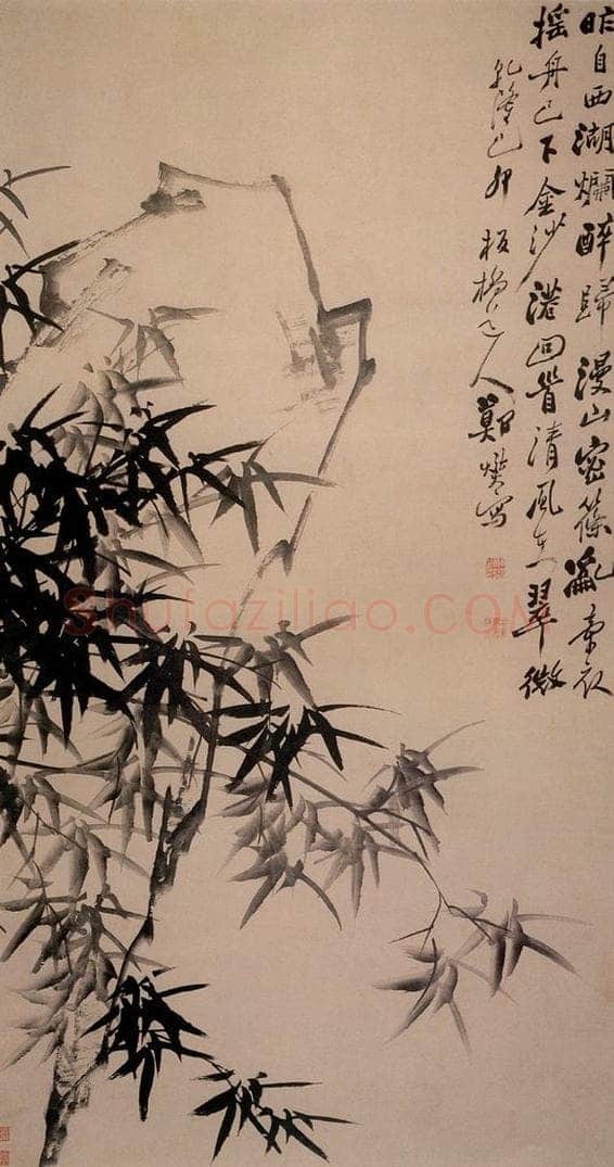 1759 郑燮 墨竹 书画作品
