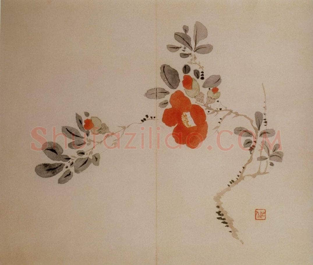 清 汪士慎 《花卉册》 书画作品