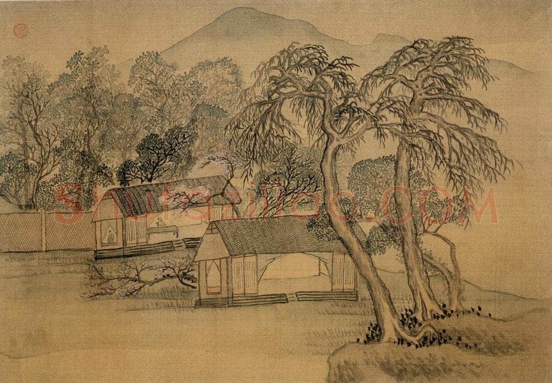 1734年 汪士慎 《山水册》 书画作品