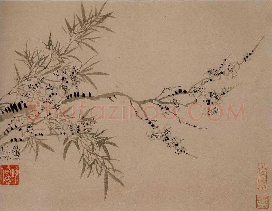 1742年 汪士慎 《梅花册》 书画作品