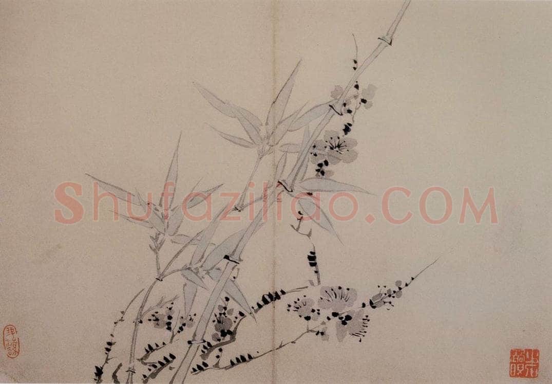 1742年 汪士慎 《花卉册》 书画作品