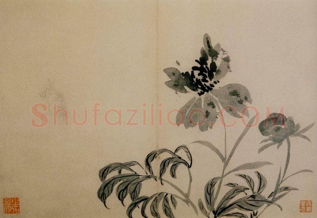 1742年 汪士慎 《花卉册》 书画作品