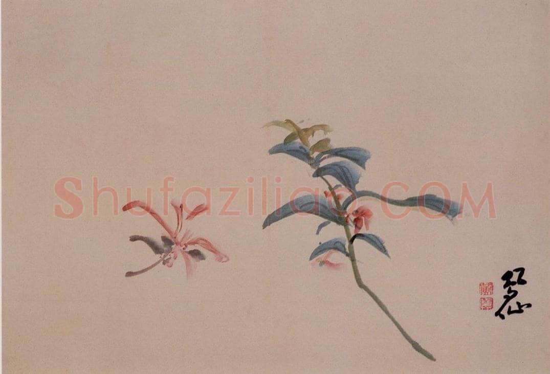清 黄慎 杂画册 书画作品