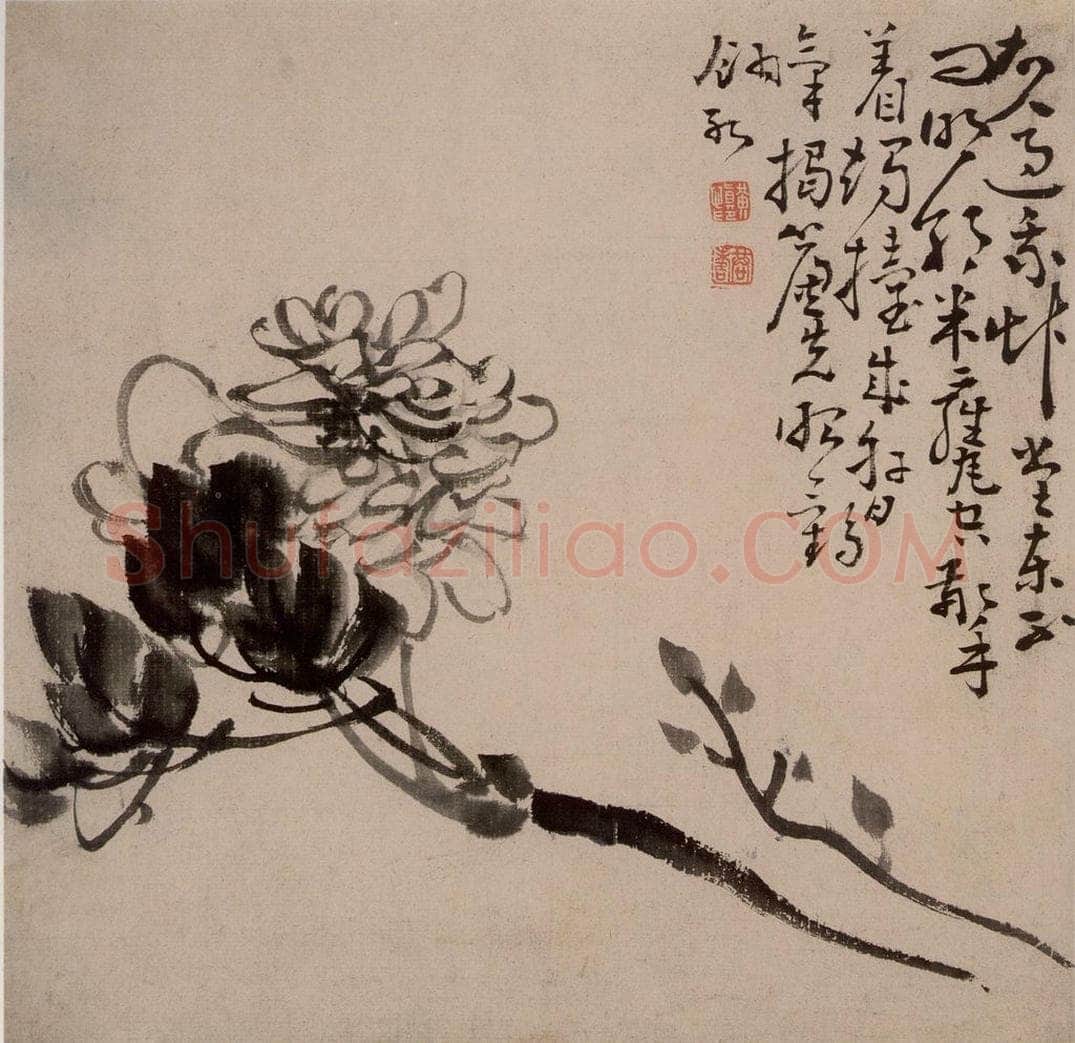 清 黄慎 人物山水花卉图册 书画作品