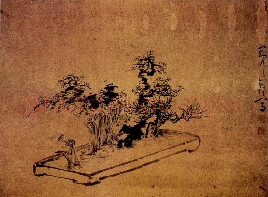 清 黄慎 岁朝清供图 书画作品