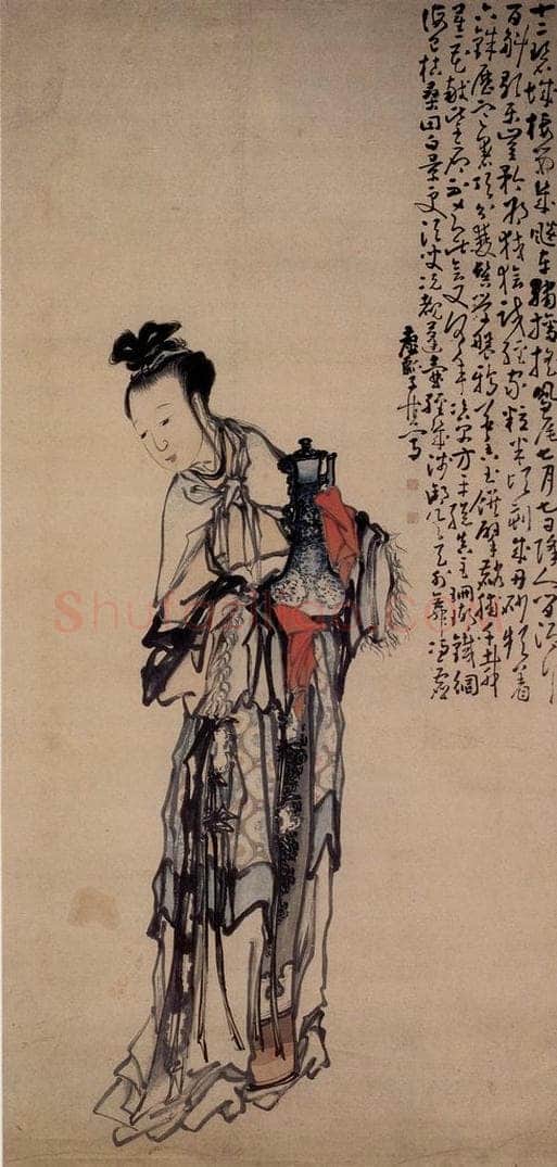 清 黄慎 麻姑图 书画作品