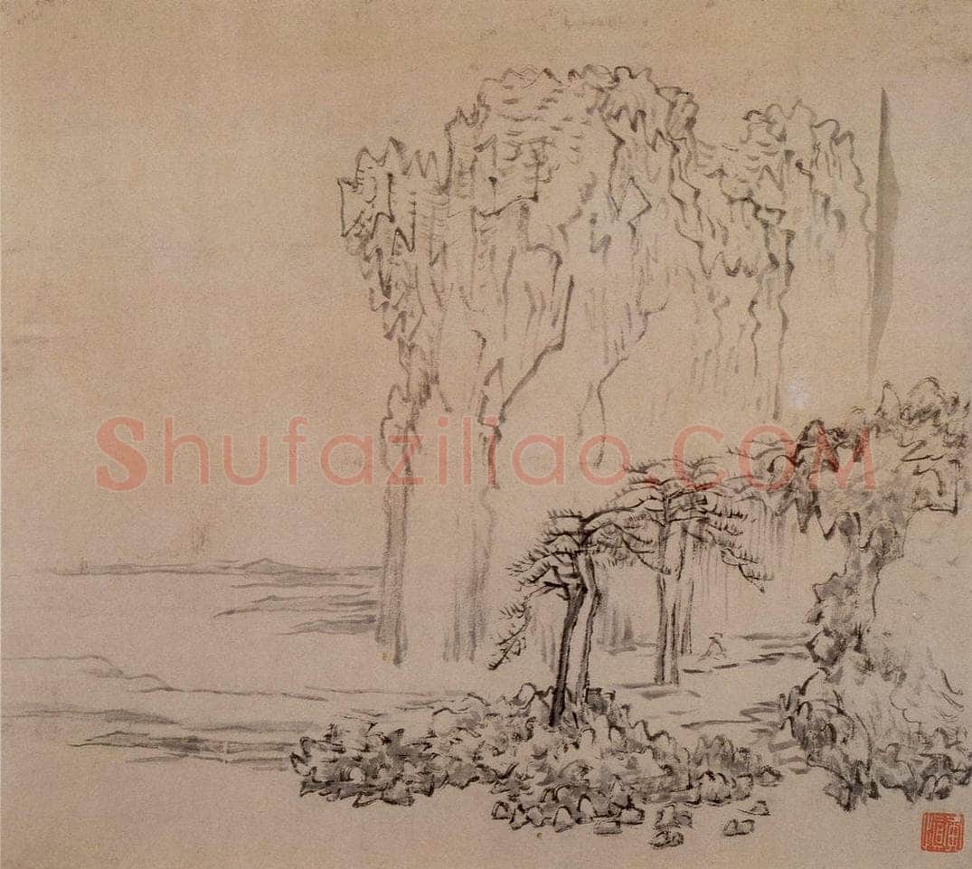清 黄慎 杂画册 书画作品