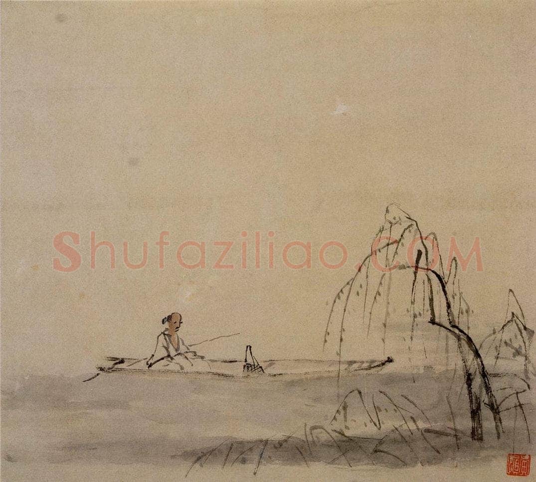 清 黄慎 杂画册 书画作品
