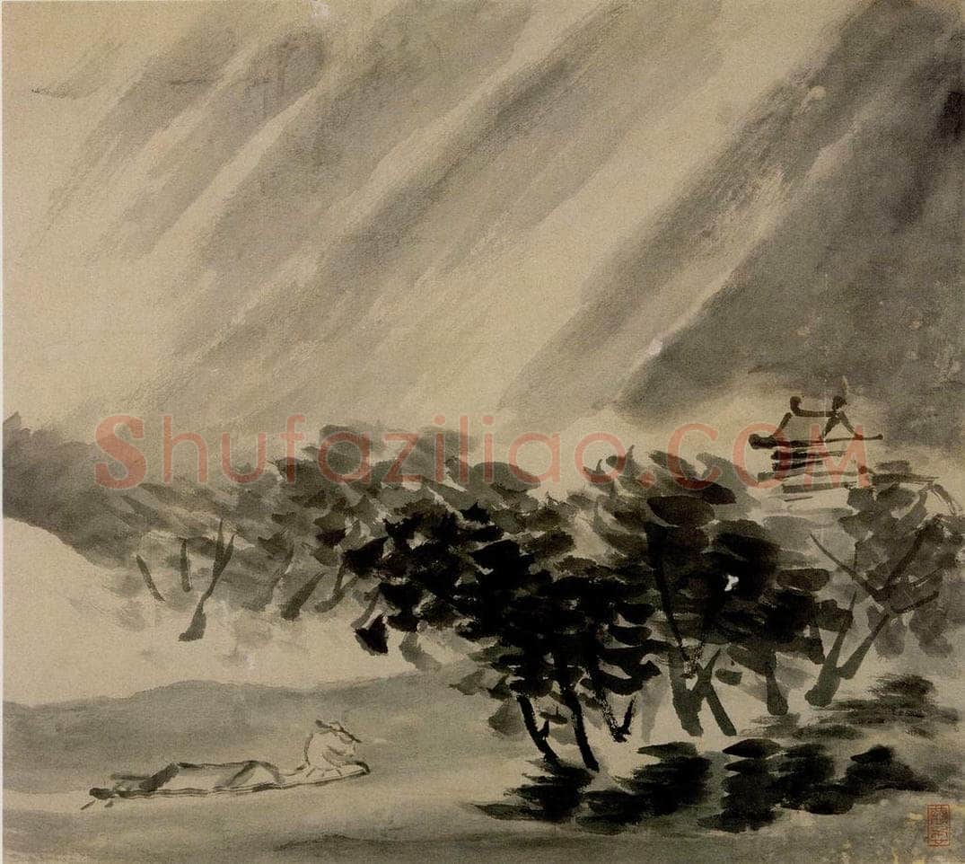 清 黄慎 杂画册 书画作品