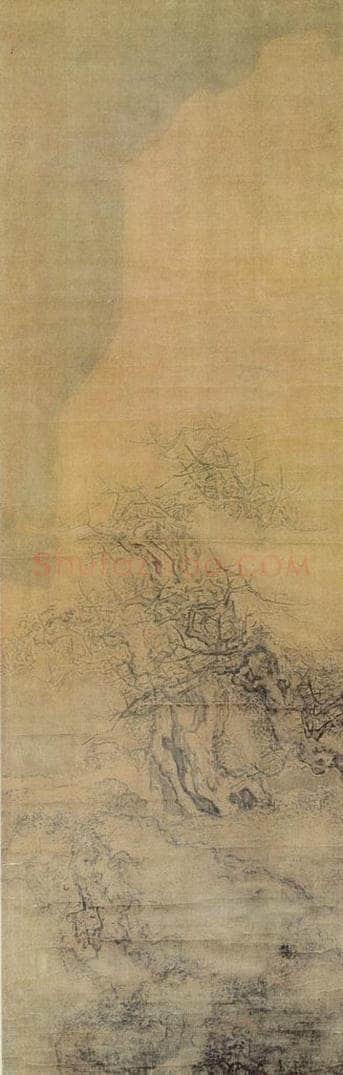 清 黄慎 雪骑探梅图 书画作品