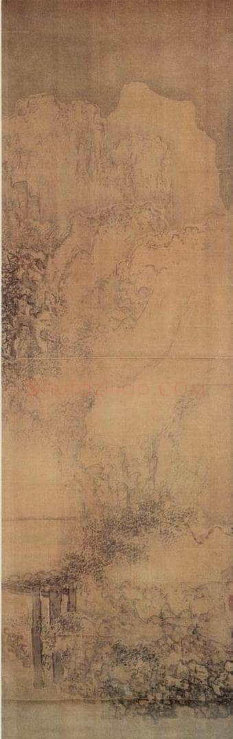清 黄慎 雪骑探梅图 书画作品