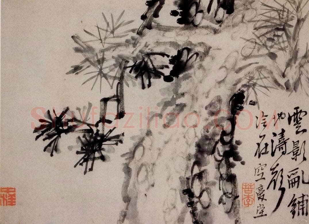 清 李鱓 《花卉册》 书画作品